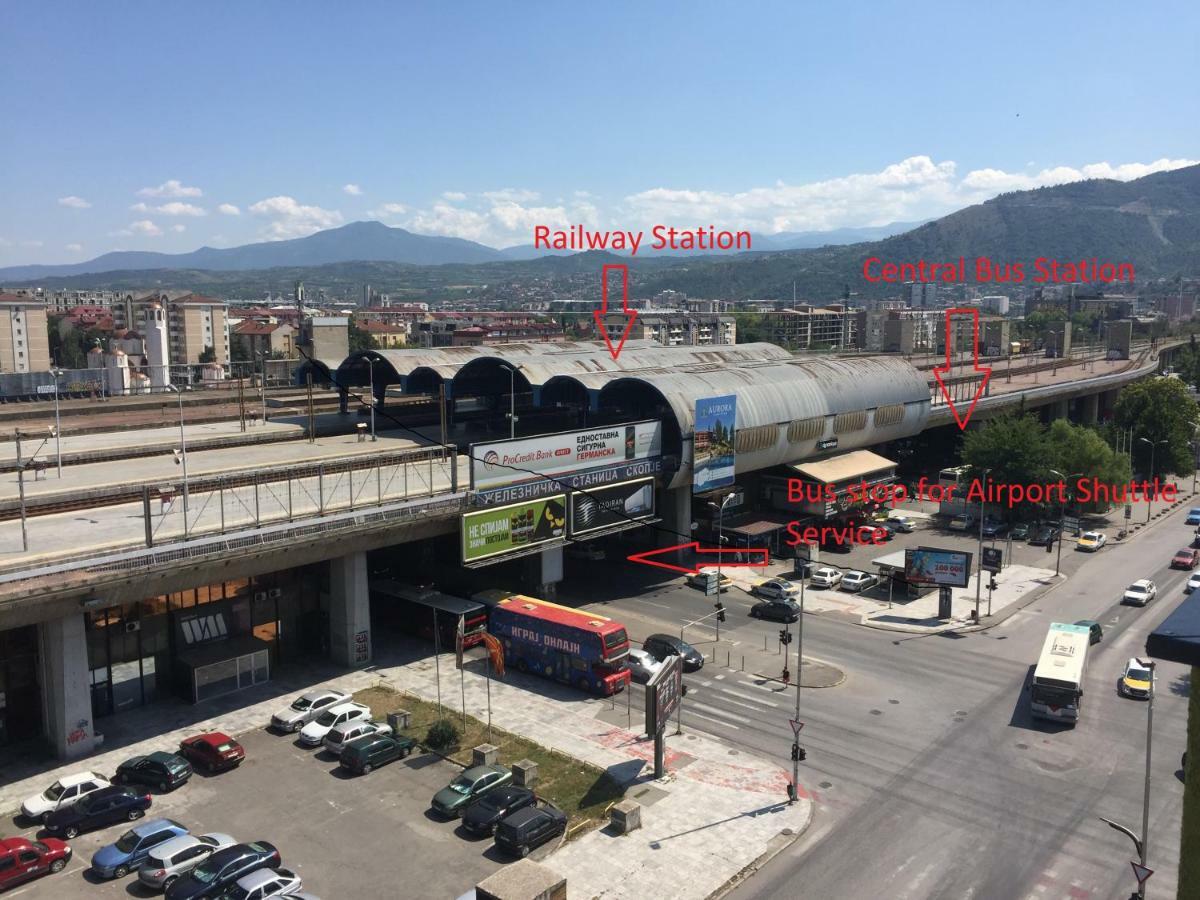 Skopje Station Apartment Екстер'єр фото
